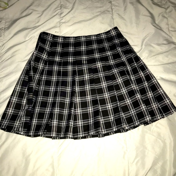 Plaid pleated tennis skirt - Picture 3 of 5